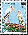Yellow-billed Stork Mycteria ibis  1987 Surcharge on 1982.01 