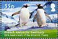 Gentoo Penguin Pygoscelis papua  2009 Antarctic treaty anniversary 6v set