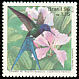 Swallow-tailed Hummingbird Eupetomena macroura  1996 Espamer 96 