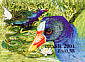 Purple Gallinule Porphyrio martinica  2001 Pantanal 10v booklet, sa