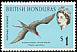 Magnificent Frigatebird Fregata magnificens  1962 Definitives Upright wmk