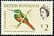 Rufous-tailed Jacamar Galbula ruficauda  1962 Definitives Upright wmk