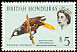 Montezuma Oropendola Psarocolius montezuma  1962 Definitives Upright wmk