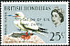 Red-footed Booby Sula sula  1966 Overprint DEDICATION OF... on 1962.01 
