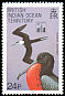 Great Frigatebird Fregata minor  1994 Overprint HONG KONG 94 on 1990.01 