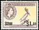 Brown Pelican Pelecanus occidentalis  1962 Surcharge on 1956.01 