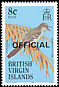Northern Mockingbird Mimus polyglottos  1986 Overprint OFFICIAL on 1985.01 