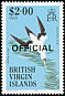 Masked Booby Sula dactylatra  1986 Overprint OFFICIAL on 1985.01 