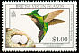 Antillean Crested Hummingbird Orthorhyncus cristatus  1990 Birds 