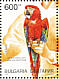 Red-and-green Macaw Ara chloropterus  1999 Bulgaria 99 Sheet