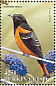 Baltimore Oriole Icterus galbula  1998 Birds Sheet