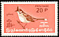 Red-whiskered Bulbul Pycnonotus jocosus  1968 Burmese birds Changed format