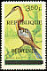 African Darter Anhinga rufa  1967 Overprint REPUBLIQUE DU BURUNDI on 1965.01-4 