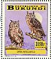 Spotted Eagle-Owl Bubo africanus  2014 Owls Sheet, 