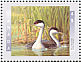 Western Grebe Aechmophorus occidentalis  1997 Birds of Canada Sheet or strip