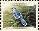 Blue Jay Cyanocitta cristata  2000 Birds of Canada Sheet or strip
