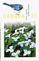 Black-throated Blue Warbler Setophaga caerulescens  2006 Gardens 2x4v booklet, sa