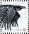 Northern Raven Corvus corax  2016 Birds of Canada Sheet