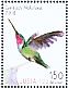Ruby-throated Hummingbird Archilochus colubris  2018 Hummingbirds Sheet