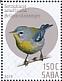 Northern Parula Setophaga americana  2019 Birds (Saba) Sheet