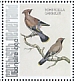 Bohemian Waxwing Bombycilla garrulus  2021 Birds (Bonaire) 2021 Sheet