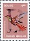 Ruby-topaz Hummingbird Chrysolampis mosquitus  2022 Fauna (Bonaire) 10v sheet
