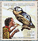 Common Sunbird-Asity Neodrepanis coruscans  1999 Birds, scouts 3v sheet