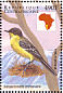 Western Yellow Wagtail Motacilla flava  1999 Birds of Africa Sheet