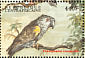 Rüppell's Parrot Poicephalus rueppellii  2000 Birds of Africa Sheet