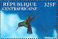 Glittering-bellied Emerald Chlorostilbon lucidus  2001 Birds Sheet