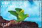 Yellow-chevroned Parakeet Brotogeris chiriri  2001 Birds Sheet