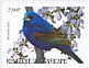 Blue Grosbeak Passerina caerulea  2001 Birds Sheet