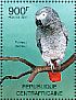 Grey Parrot Psittacus erithacus  2012 Parrots Sheet