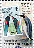 King Penguin Aptenodytes patagonicus  2013 Stamp on stamp 4v sheet