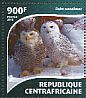 Snowy Owl Bubo scandiacus  2015 Owls Sheet