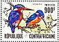 Azure Kingfisher Ceyx azureus  2016 Waterbirds Sheet