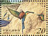 Blue-tailed Bee-eater Merops philippinus  2003 Conservation of birds Sheet, no frames