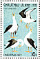 Black-browed Albatross Thalassarche melanophris  1977 Christmas 12v sheet, no wmk