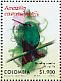 Chestnut-bellied Hummingbird Saucerottia castaneiventris  2010 Endangered birds Sheet