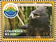 Black-and-chestnut Eagle Spizaetus isidori  2021 Biodiversity of Guavio 8v sheet