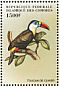 White-throated Toucan Ramphastos tucanus  1999 Birds  MS
