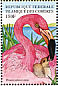 American Flamingo Phoenicopterus ruber  1999 Fauna and flora 8v sheet