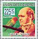 Fischer's Lovebird Agapornis fischeri  2009 Charles Darwin 6v sheet