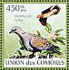 European Turtle Dove Streptopelia turtur  2009 Pigeons Sheet