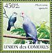 Comoros Blue Pigeon Alectroenas sganzini  2009 Pigeons Sheet