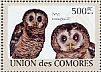African Wood Owl Strix woodfordii  2009 Owls Sheet