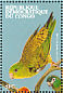 Barred Parakeet Bolborhynchus lineola  2000 Parrots Sheet