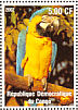 Blue-and-yellow Macaw Ara ararauna  2002 Parrots Sheet