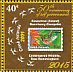 Bee Hummingbird Mellisuga helenae  2015 Self government, stamp on stamp 15v sheet