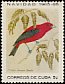 Scarlet Tanager Piranga olivacea  1965 Christmas 